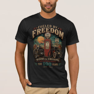 Route 66 Centennial Biker Culture T-Shirt