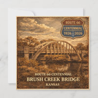 Route 66 Centennial Brush Creek Bridge