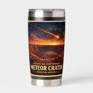 Route 66 Centennial Meteor Crater Zenith Insulated Tumbler