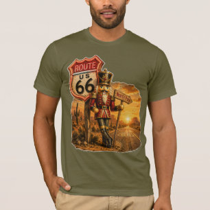 Route 66 Christmas Nutcracker Desert Adventure T-Shirt