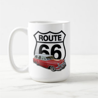 Route 66 Classic Car Coffee Mug