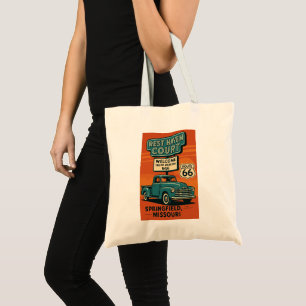 Route 66 Classic truck Tote Bag
