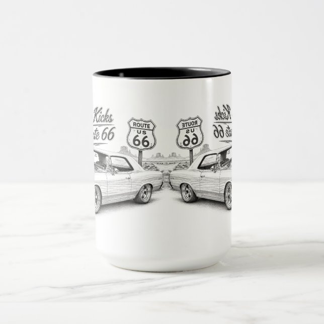 Route 66 Coffee Mug (Center)