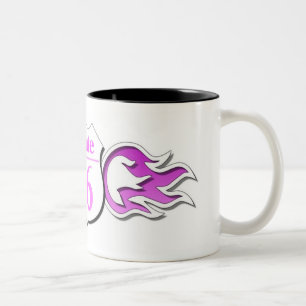 Route 66 Cup Pink Flames
