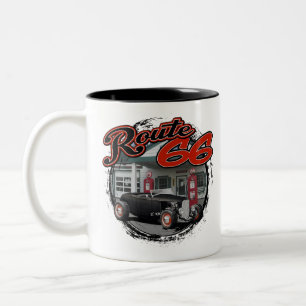 Route 66 Custom 1932 Two-Tone Coffee Mug