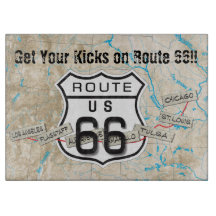Route 66 cutting board 2020a