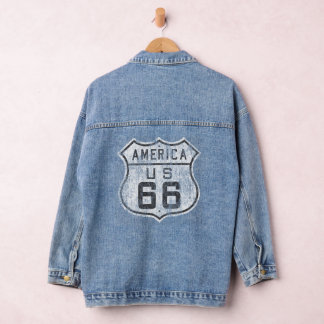 Route 66 Denim Jacket