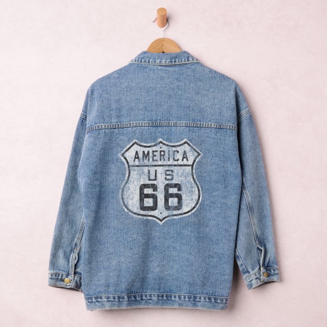 Route 66 Denim Jacket (Hangar)