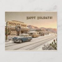 Route 66 Diner Caravan Christmas Ride