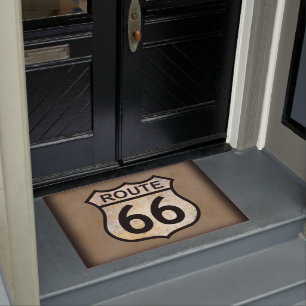 Route 66 doormat