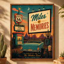 route 66 Drive In Memories Centennial Art
