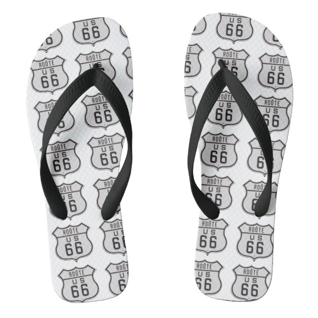 Route 66 flip flops (Footbed)