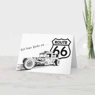 Route 66 Greeting Card