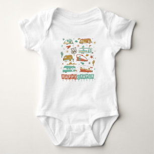 Route 66 Happy Camper Baby Bodysuit