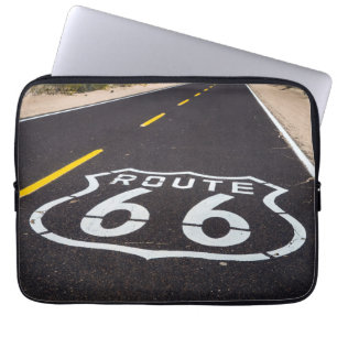 Route 66 highway marker, Arizona Laptop Sleeve