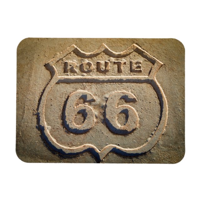 Route 66 historic sign, Arizona Magnet (Horizontal)