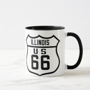 Route 66 - Illinois Mug