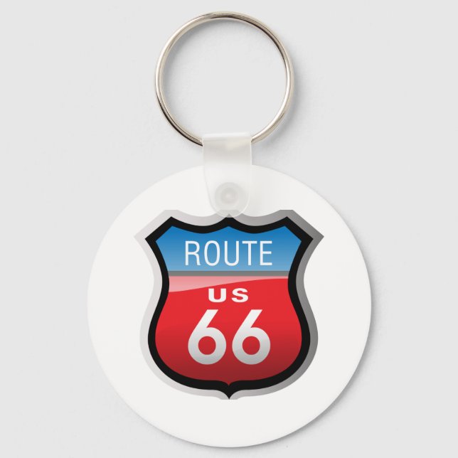 Route 66 key ring (Front)