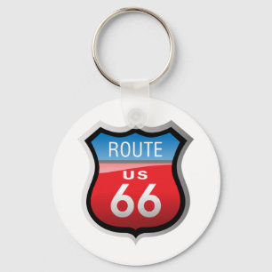 Route 66 key ring