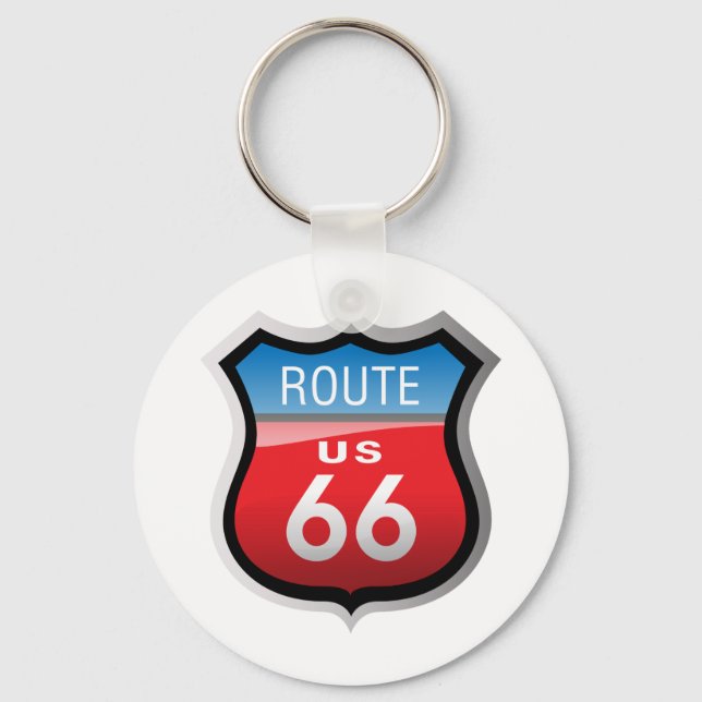 Route 66 key ring (Front)