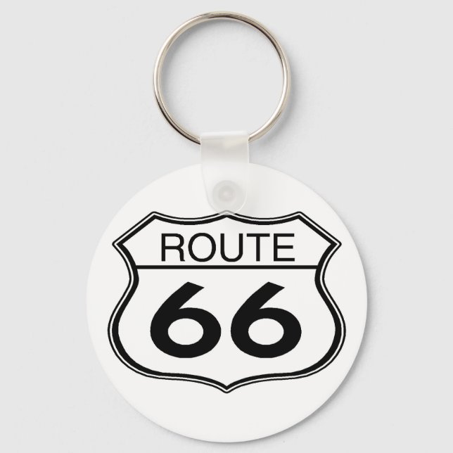 Route 66 - Keychain (Front)