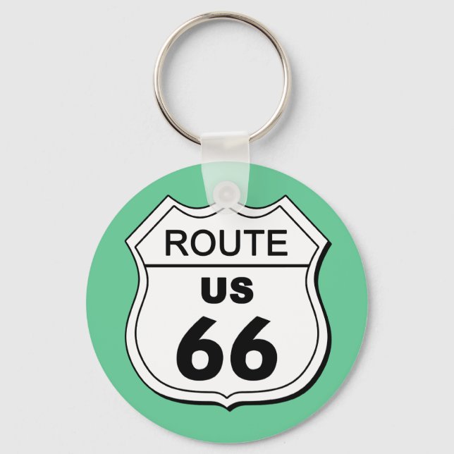 Route 66 Keychain (Front)
