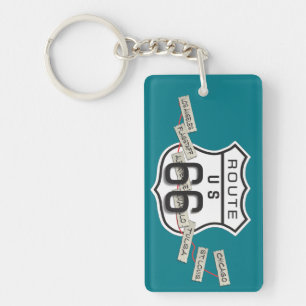 route 66 keychain 15d