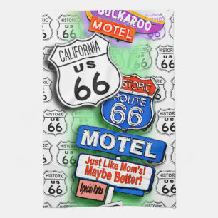 ROUTE 66 Kitchen, Bar or Bath TOWELS 1