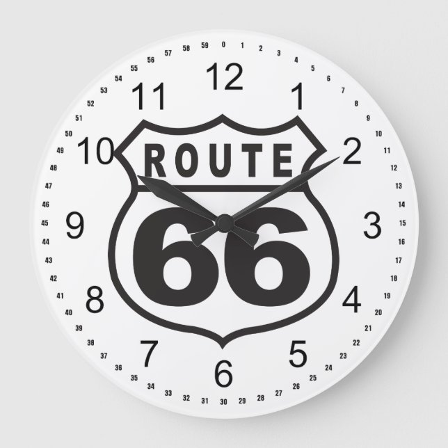 Route 66 large clock (Front)