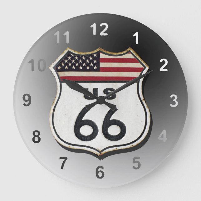 Route 66 large clock (Front)