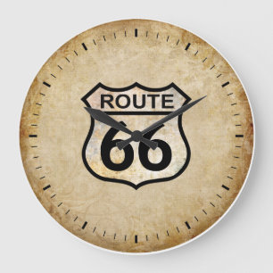 Route 66 large clock