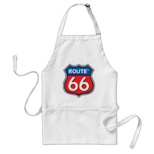 Route 66 Logo Standard Apron