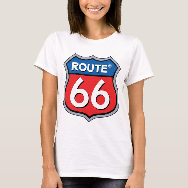 Route 66 Logo T-Shirt (Front)