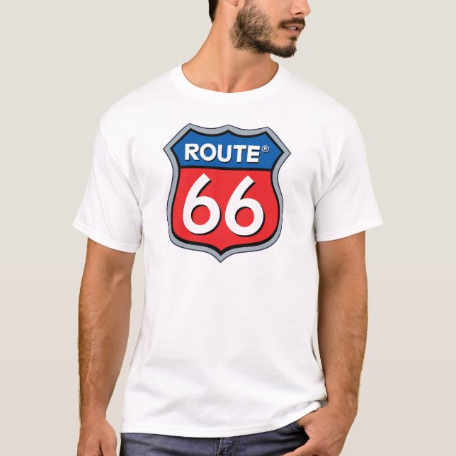 Route 66 Logo T-Shirt (Front)