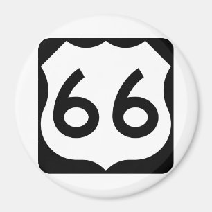 Route 66 magnet