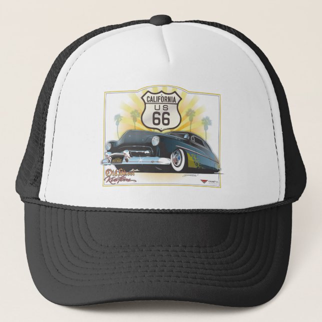 Route 66 Merc 2 Trucker Hat (Front)
