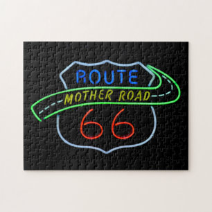 Route 66 Mother Road Jigsaw Puzzle