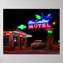 Route 66 Neon | Blue Swallow Motel | Tucumcari, NM