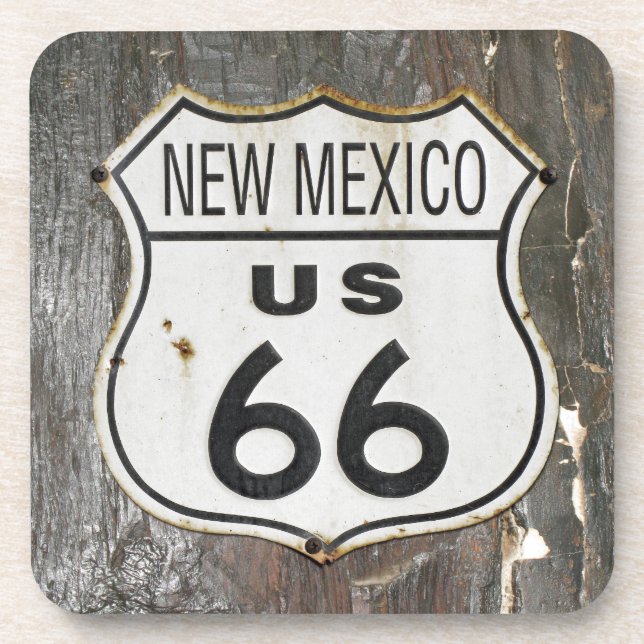 Route 66 New Mexico Coaster (Front)