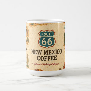 Route 66 New Mexico Desert Roast Sunrise Coffee Mug