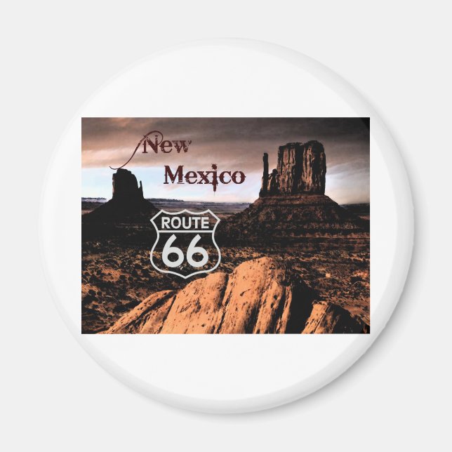 Route 66 new Mexico Magnet (Front)
