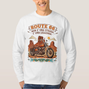 Route 66 Non è una strada è una leggenda T-Shirt