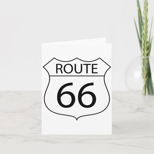 Route 66 Note Cards (Front)