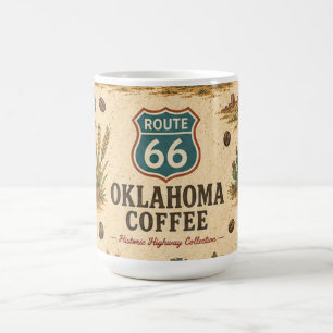 Route 66 Oklahoma Prairie Roast Heritage Coffee Mug