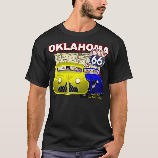 ROUTE 66 OKLAHOMA T-Shirt (Front)