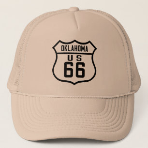 Route 66 - Oklahoma Trucker Hat