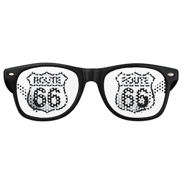 Route 66 Party Sunglasses (Front)