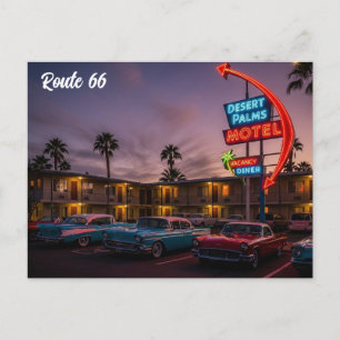 Route 66  postcard