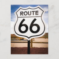 Route 66 road sign, Arizona