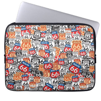 Route 66 Road Signs Laptop Sleeve